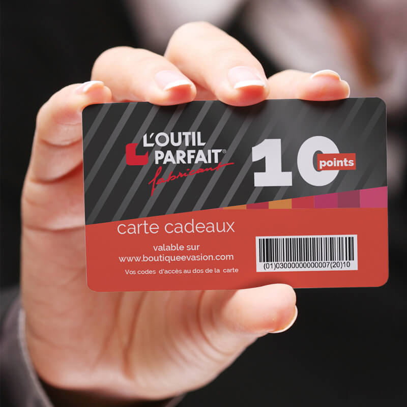 Carte cadeaux Outil Parfait par Cadeaux Prives